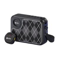  SOAIY/索爱 长续航 无线领夹扩音器  英伦黑