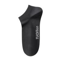 驼人康君纯色船袜男薄款5A抑菌袜防臭袜透气吸汗浅口隐形防滑不掉跟短袜 船袜 8双 船袜 4双