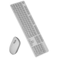 小米 MI）无线键鼠套装 3 素白灰 轻薄便携 全尺寸104键盘鼠标 2.4G无线传输