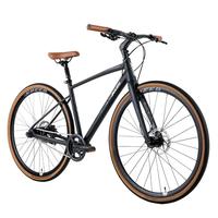 喜德盛(xds)【吴磊】平把公路自行车极速600/600PRO油压碟刹 雾黑/银(极速600) 700C*450