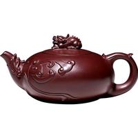 古悦堂宜兴紫砂壶纯全手工大品茶壶原矿功夫茶具龙御貔貅