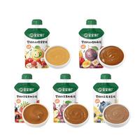 宝宝馋了 宝馋了 婴幼儿水果泥 苹果西梅泥100g（任选10件）