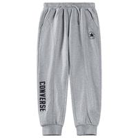 Converse 匡威童装男女童裤子运动裤秋柔软舒适儿童休闲长裤 岩岭灰 160 /66 【身高152-158cm】 160/66