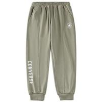 Converse 匡威童装男女童裤子运动裤秋柔软舒适儿童休闲长裤 铬绿 140 /60 【身高128-140cm】