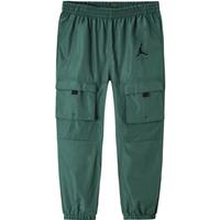 NIKE JORDAN 耐克AJ童装男童夏季薄款梭织工装长裤儿童运动裤子 深绿色 110 /50 【身高98-104cm】