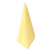 内野(UCHINO)棉花糖无捻纱方巾抗菌纯棉儿童小毛巾柔软洗脸手腕热敷薄款 黄色 【方巾】棉花糖(黄)
