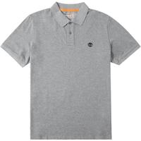 Timberland添柏岚POLO衫男T恤春夏城市户外登山休闲舒适宽松短袖A24H2 A24H2052/中麻灰色 S S/170
