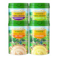 爷爷的农场 Grandpa's Farm有机高铁米粉米糊225g*4（胡萝卜+小米南瓜+紫薯鳕鱼+鹰嘴豆） 7-9月胡萝卜小米鳕鱼牛肉 225g 4罐