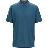 ARC'TERYX VEILANCE FRAME SS POLO SHIRT 透气 男子 羊毛短袖POLO衫 NIGHTSCAPE/瀚空蓝 L