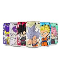 DRAGON BALL七龙珠动漫卡通IP联名款气泡水330ml/罐 水果味汽水组合罐装饮料 【橘子风味】汽水330ml*6罐 橘子风味汽水330ml*6罐