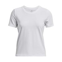 安德玛（UNDERARMOUR）Meridian女子柔感修身运动短袖T恤1379155 白色100 M
