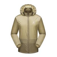 24年夏季男士连帽皮肤衣透气轻便超薄户外轻便上衣拉链外套