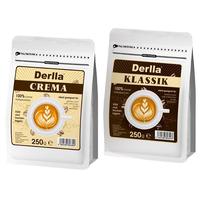 Derlla咖啡豆中深度烘焙阿拉比卡意式拼配手冲黑咖啡250克 重深度烘焙（浓厚焦香）