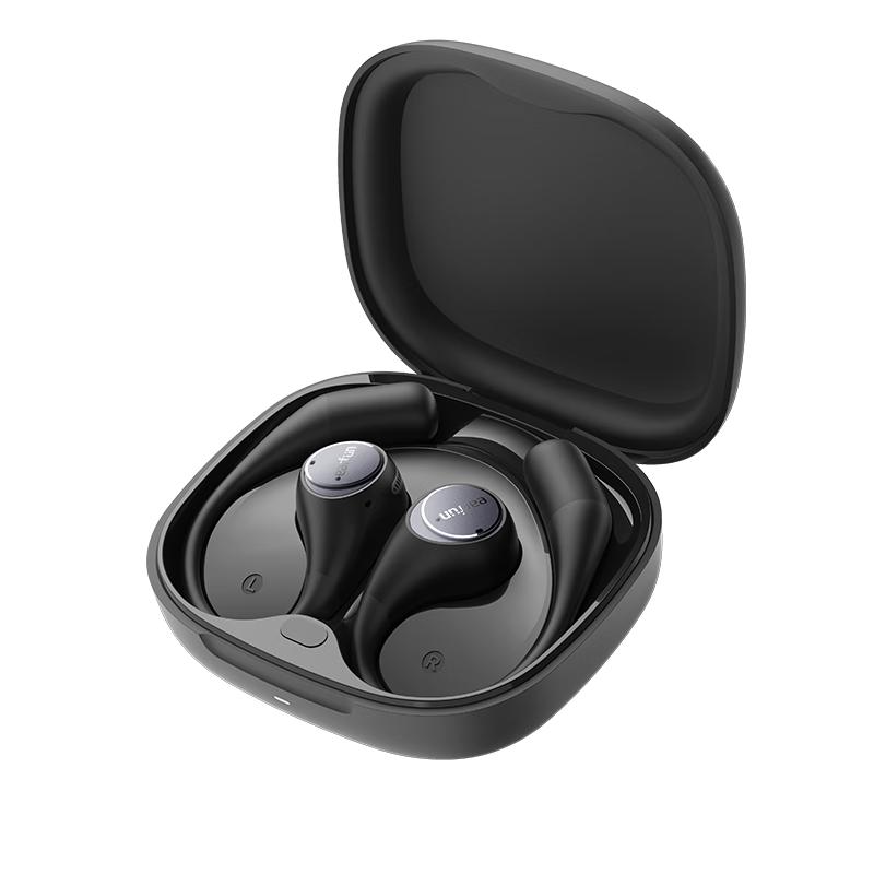 EarFun OpenJump 气传导开放式 骑士黑 蓝牙耳机