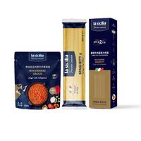 辣西西里lasicilia2人份牛肉番茄酱意大利面500g/盒 西餐速食意面拌面通心粉 【带酱包】2人份番茄牛肉酱意面