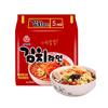不倒翁（OTTOGI）韩国 辣白菜泡菜拉面120g*5袋 韩式拉面方便速食泡面 袋煮面 泡菜拉面120g*5包
