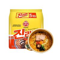 OTTOGI/不倒翁 香辣 辣味金拉面 金拉面辣味120g*5包 金拉面(辣味)