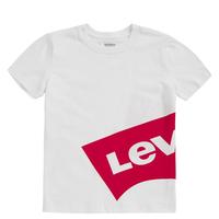 Levi's 李维斯童装男童纯棉舒适短袖T恤夏季儿童上衣大小童 奶白 120 /60 【身高110-116cm】