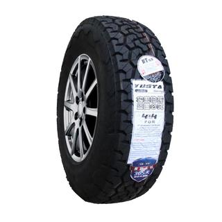 铁骐YUSTARacing汽车轮胎改装大花纹越野AT全地形雪地防滑白字 235/75R15LT 6层江铃宝威