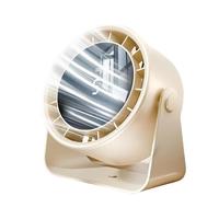 桌面风扇宿舍轻音持久2025大风力USB充电壁挂台式风扇