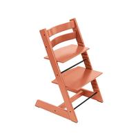 Stokke欧洲宝宝TT餐椅多功能儿童餐椅家用餐桌椅婴儿学坐椅成长椅 赤陶红单椅