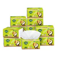 雨森(YUSEN)自然生趣抽纸实惠装60抽/包5层加厚整箱家用抽纸 5层 300张*10包
