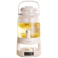 三光云彩 Glasslock花茶电热水瓶养生壶2.8L带水龙头恒温玻璃自制饮料煮果茶泡酒桶烧水壶定时预约家用办公室用饮水机