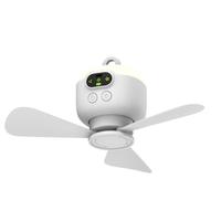 物克 静音 小型风扇+遥控器+8000毫安电池 7W
