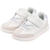 江博士春季男女童休闲学步鞋 百搭童鞋 魔术贴儿童德训鞋 米色 32 脚长约19.6-20.1