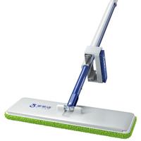 宝家洁肥皂平板拖把宽36cm杆长127cm拖把家用一拖净2025XF01 免手洗肥皂拖（1布+1肥皂）