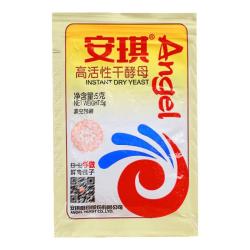 安琪 酵母5g 小包装耐高糖高活性干酵母面包家用包子馒头发酵粉 正品安琪酵母5g*2包