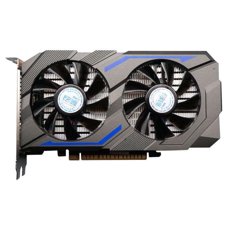  铭鑫 游戏升级 显卡 双风扇  4GB