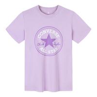 匡威Converse童装2025年夏季男女童透气舒适经典儿童短袖上衣 星尘紫 140/68(S)