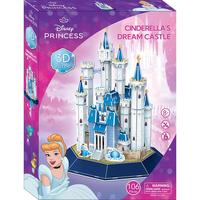迪士尼(Disney)3D立体场景拼图玩具 公主儿童拼图灰姑娘梦幻城堡