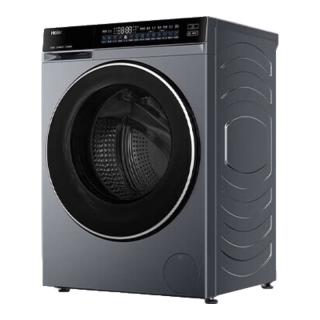 海尔 云溪精英版 XQG100-BLDE582HU1 滚筒洗衣机 10kg 极夜灰
