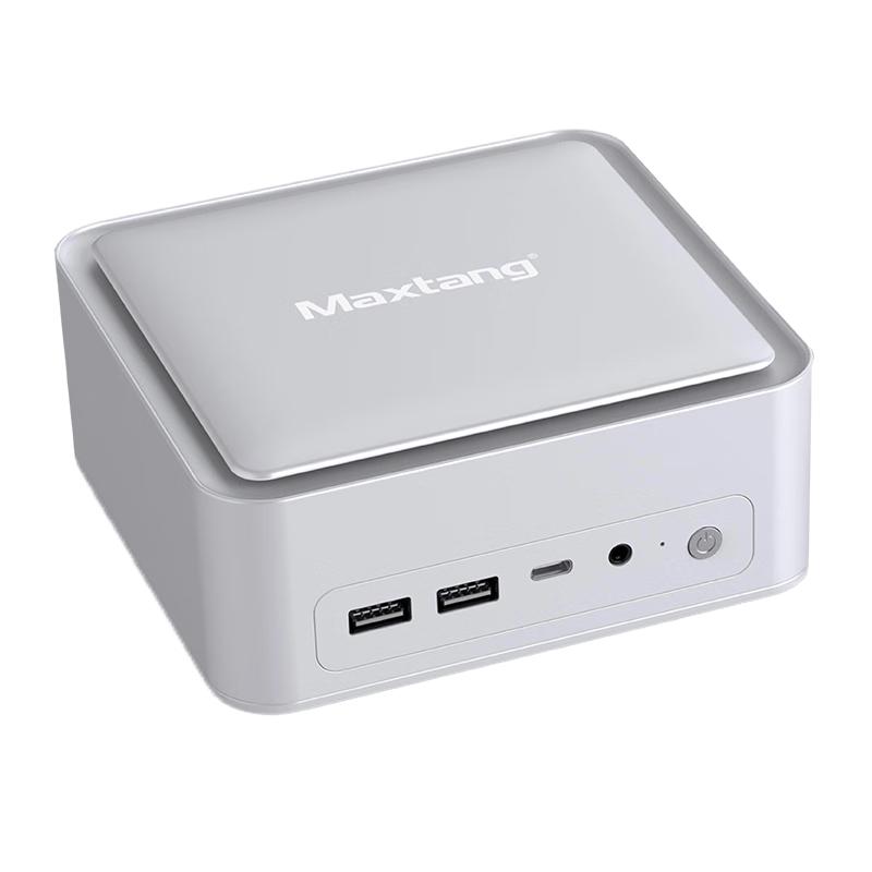  Maxtang/大唐 USB4双硬盘位 迷你组装小主机 16G内存 512G固态  AMD R5-6600H 集成显卡 雅致灰 512GB SSD 16GB