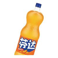 可口可乐 Coca-Cola可乐汽水 碳酸饮料 888ml 雪碧柠檬味 芬达橙味 大瓶装 含糖 无糖 芬达888ml*1瓶