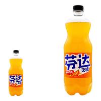 可口可乐 Coca-Cola可乐汽水 碳酸饮料 888ml 雪碧柠檬味 芬达橙味 大瓶装 含糖 无糖 无糖的芬达888ml*1瓶