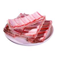 京觅宁夏盐池滩羊 羔羊排条净重2斤 生鲜肋排烧烤清炖煮食材 【烧烤搭配】羊排条2斤