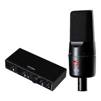  SE 专业录音 电容麦克风套装+Minifuse2声卡