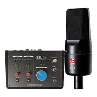 SE 专业录音 电容麦克风套装+电脑声卡