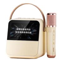 SOAIY/索爱 高音质 歌词音响话筒一体麦克风+毛绒套