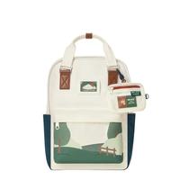 Mr.ace Homme2025双肩包女初中生轻便手提书包ins可爱小背包