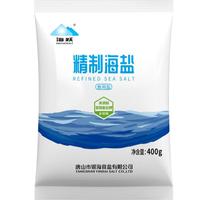 海跃  HAIYUESEALT自然海盐400g【未加碘】日晒海盐无抗结剂食用盐 1袋【共400g】