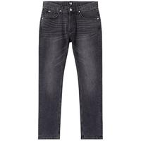 李 Lee25春夏709修身中腰锥形怀旧复古黑灰色男牛仔裤潮流A08110 黑灰色 31