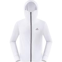 伯希和（Pelliot）防晒衣服男款户外冰丝夏季防紫外线透气外套钓鱼服11121269白S 冰薄大帽檐/极地白