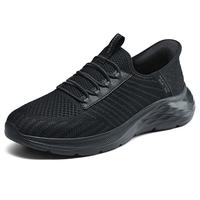 闪穿鞋Skechers斯凯奇slip ins系列夏季男网面透气休闲运动鞋