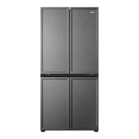 海尔 BCD-460WGHTD14S9U1 全空间保鲜 十字四开门冰箱 星蕴银 460L