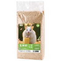 乖卷仓鼠玉米砂垫料花香款夏天除臭消暑金丝熊木屑刨花芦丁鸡2.4斤 花草款玉米砂1.2KG丨清凉舒爽