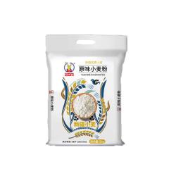 金鹿角 新疆面粉新国标不提取麦芯劲道营养中筋白面家用袋装10斤装通用 原味小麦粉10斤